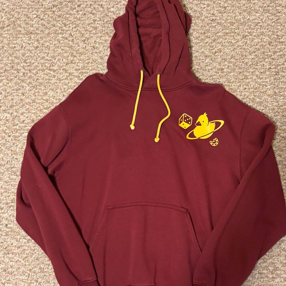 Official Quackity Las Nevadas Planet Duck Hoodie
